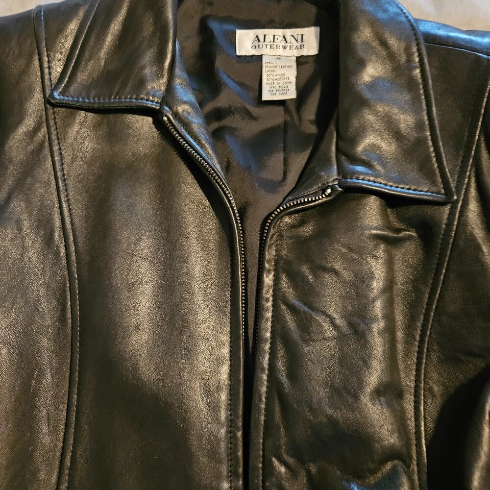 Sift leather Alfani jacket
